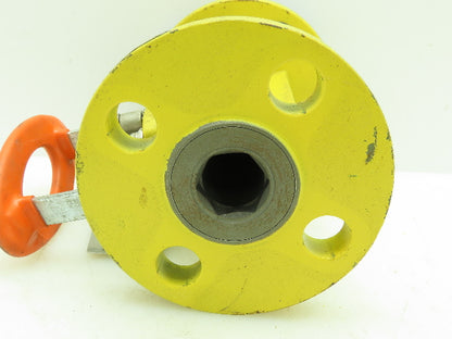 Kitz 300SCTAZM-FS Steel Ball Valve 1" Flanged 4-Bolt Raised Face Class 300# WCB