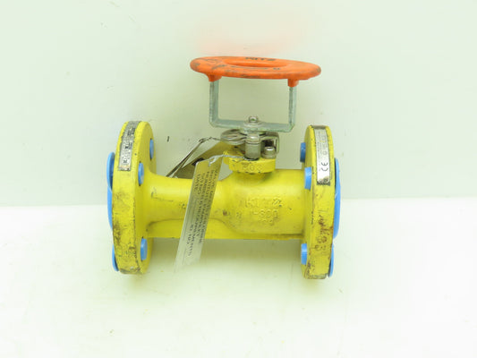 Kitz 300SCTAZM-FS Steel Ball Valve 1" Flanged 4-Bolt Raised Face Class 300# WCB