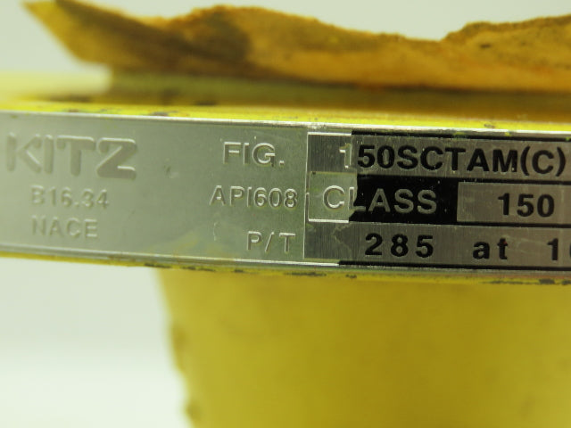 Kitz 150SCTAM Steel Ball Valve 1" Flanged 4-Bolt Raised Face Class 150# WCB