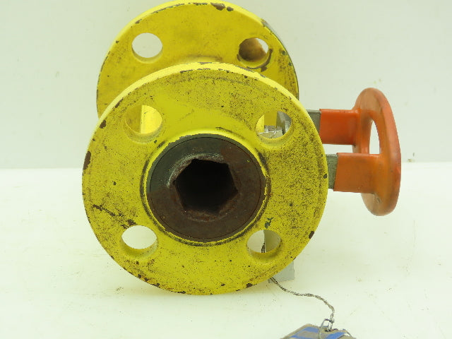 Kitz 150SCTAM Steel Ball Valve 1" Flanged 4-Bolt Raised Face Class 150# WCB
