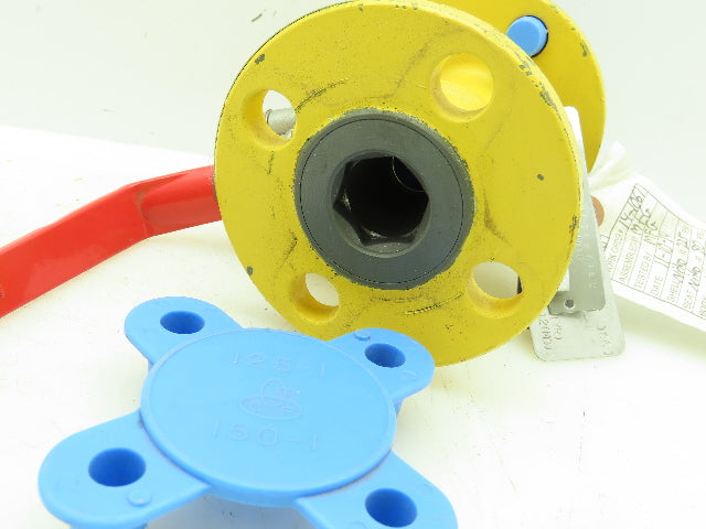 Kitz 150SCTAZM Steel Ball Valve 1" Flanged 4-Bolt Raised Face Class 150# WCB