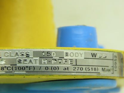 Kitz 150SCTAZM Steel Ball Valve 1" Flanged 4-Bolt Raised Face Class 150# WCB