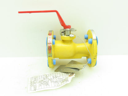 Kitz 150SCTAZM Steel Ball Valve 1" Flanged 4-Bolt Raised Face Class 150# WCB