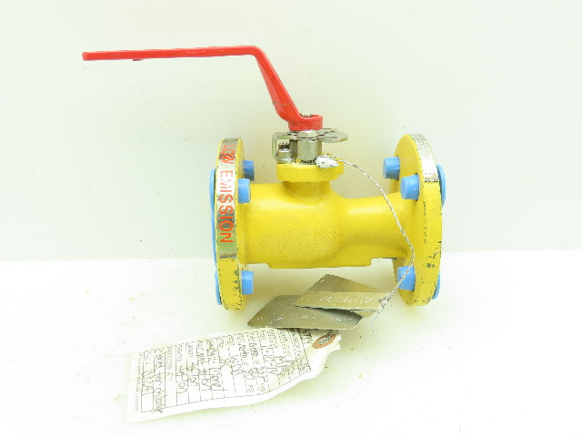 Kitz 150SCTAZM Steel Ball Valve 1" Flanged 4-Bolt Raised Face Class 150# WCB