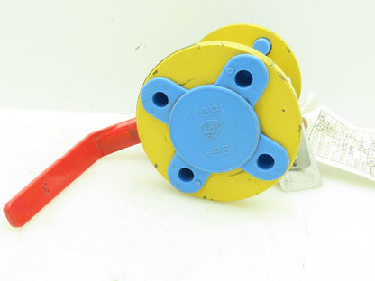 Kitz 150SCTAZM Steel Ball Valve 1" Flanged 4-Bolt Raised Face Class 150# WCB