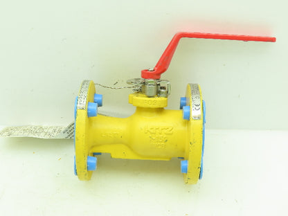 Kitz 150SCTAZM Steel Ball Valve 1" Flanged 4-Bolt Raised Face Class 150# WCB