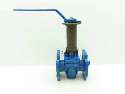 Fluoro Seal L152F Sleeved Plug Valve 1" Flanged 4-Bolt Raised Face Class 150 WCB