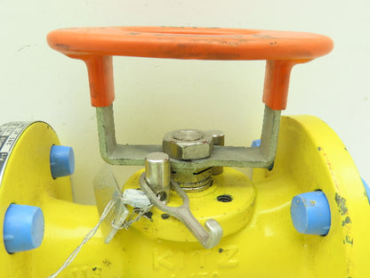 Kitz 150SCTAM Steel Ball Valve 1" Flanged 4-Bolt Raised Face Class 150# WCB