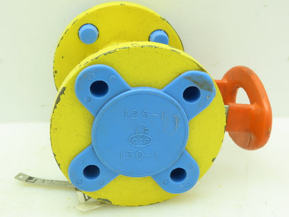 Kitz 150SCTAM Steel Ball Valve 1" Flanged 4-Bolt Raised Face Class 150# WCB