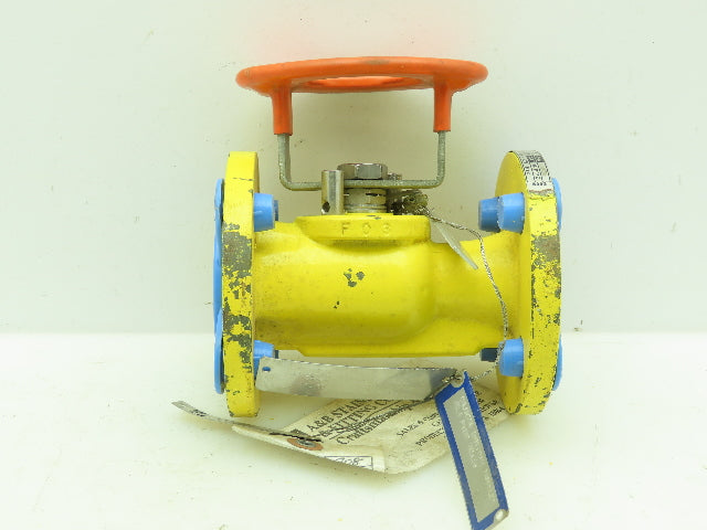 Kitz 150SCTAM Steel Ball Valve 1" Flanged 4-Bolt Raised Face Class 150# WCB