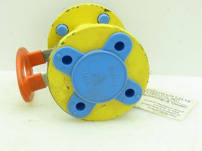 Kitz 150SCTAM Steel Ball Valve 1" Flanged 4-Bolt Raised Face Class 150# WCB