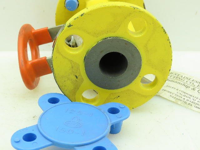 Kitz 150SCTAM Steel Ball Valve 1" Flanged 4-Bolt Raised Face Class 150# WCB