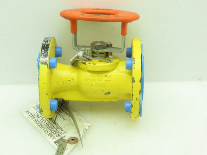 Kitz 150SCTAM Steel Ball Valve 1" Flanged 4-Bolt Raised Face Class 150# WCB