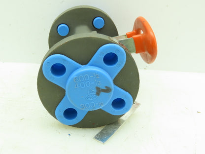 Kitz 300SCTAM-FS Ball Valve 1/2" Flanged 4-Bolt Raised Face Class 300# WCB Steel