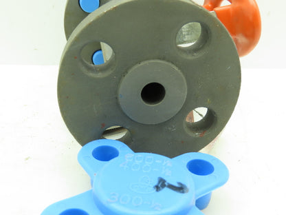 Kitz 300SCTAM-FS Ball Valve 1/2" Flanged 4-Bolt Raised Face Class 300# WCB Steel