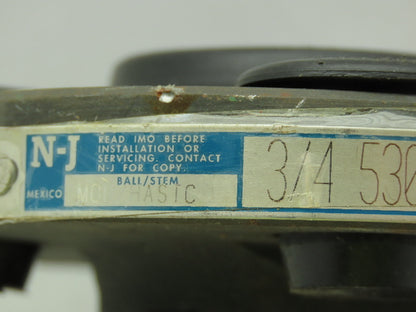 Jamesbury Ball Valve 3/4" Flanged 4-Bolt Raised Face Class 300# WCB Steel CSTL