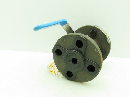 Jamesbury Ball Valve 3/4" Flanged 4-Bolt Raised Face Class 300# WCB Steel CSTL