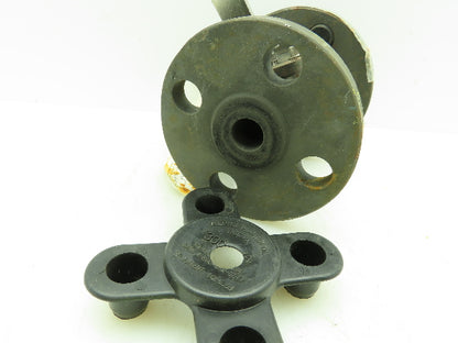 Jamesbury Ball Valve 3/4" Flanged 4-Bolt Raised Face Class 300# WCB Steel CSTL