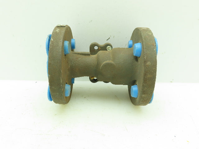 Jamesbury Ball Valve 1/2" Flanged 4-Bolt Raised Face Class 300# WCB Steel CSTL
