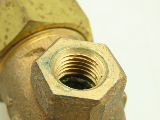 Milwaukee Fig  1174 Bronze Gate Valve Wedge Disc 1/4" NPT 200SWP 400WOG Lot of 2