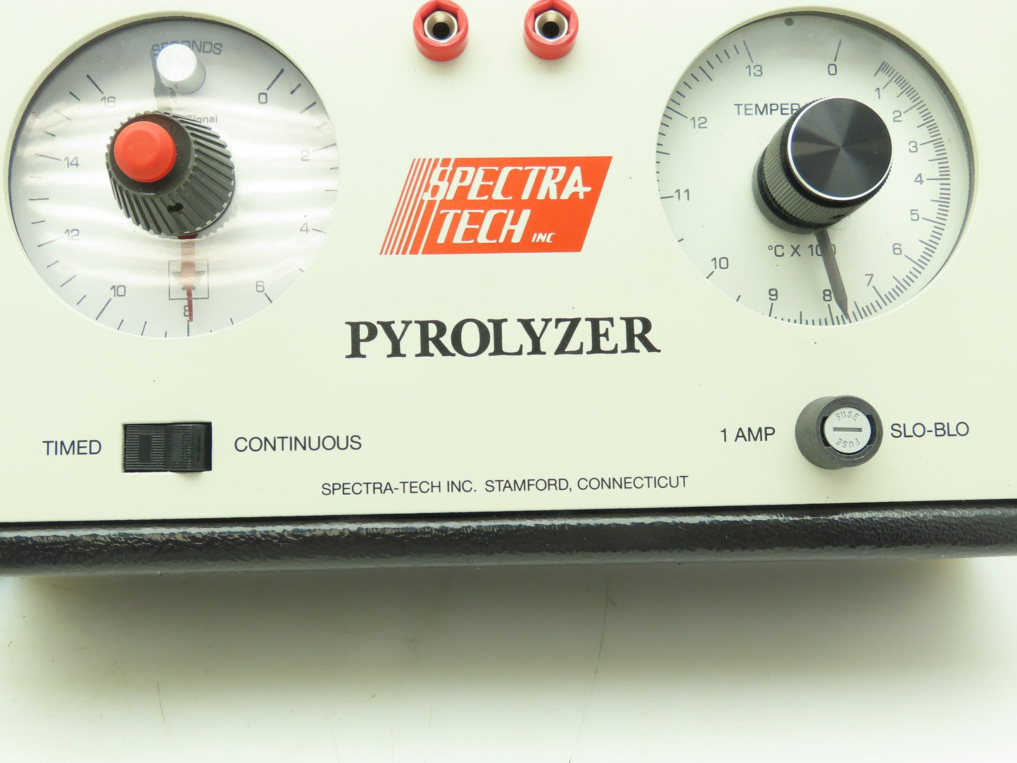 Spectra-Tech 0018-002 Pyrolyzer Power Supply Control Panel Eagle Signal