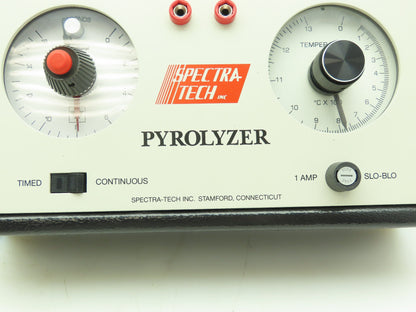 Spectra-Tech 0018-002 Pyrolyzer Power Supply Control Panel Eagle Signal