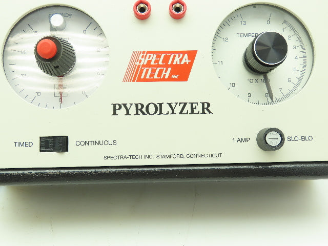 Spectra-Tech 0018-002 Pyrolyzer Power Supply Control Panel Eagle Signal
