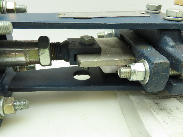 ITT Fabri-Valve Pneumatic Air Actuator 2" Knife Gate Valve 4-Lug 150PSI