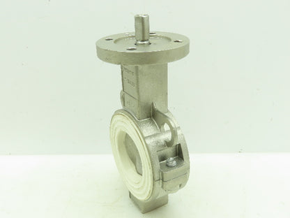 SwissFluid Cast Stainless Butterfly Valve 2" Wafer 150# DN50 PN16