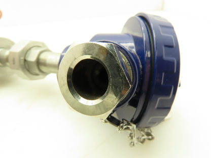 Gayesco 77797/PO00003277-1 Wika Industrial Thermocouple Sensor w/Head 11" Probe