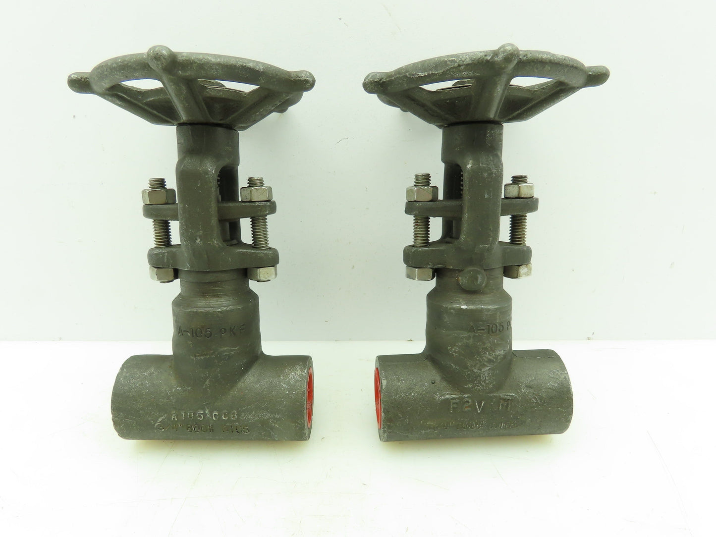 Vogt 2801 Forged Steel Gate Valve 3/4" FNPT 800# 1975PSI  Lot of 2