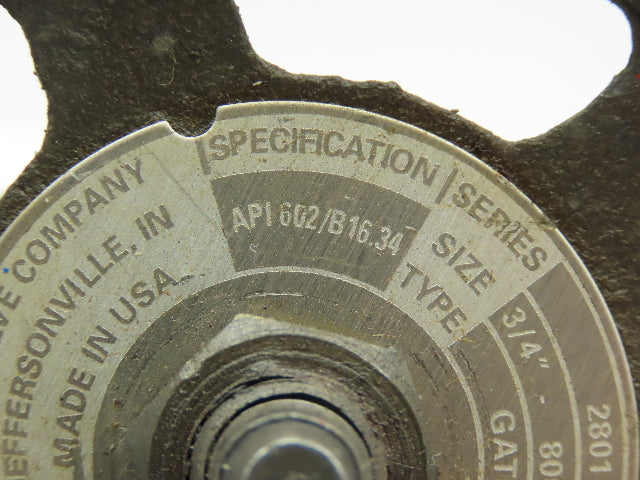 Vogt 2801 Forged Steel Gate Valve 3/4" FNPT 800# 1975PSI  Lot of 2