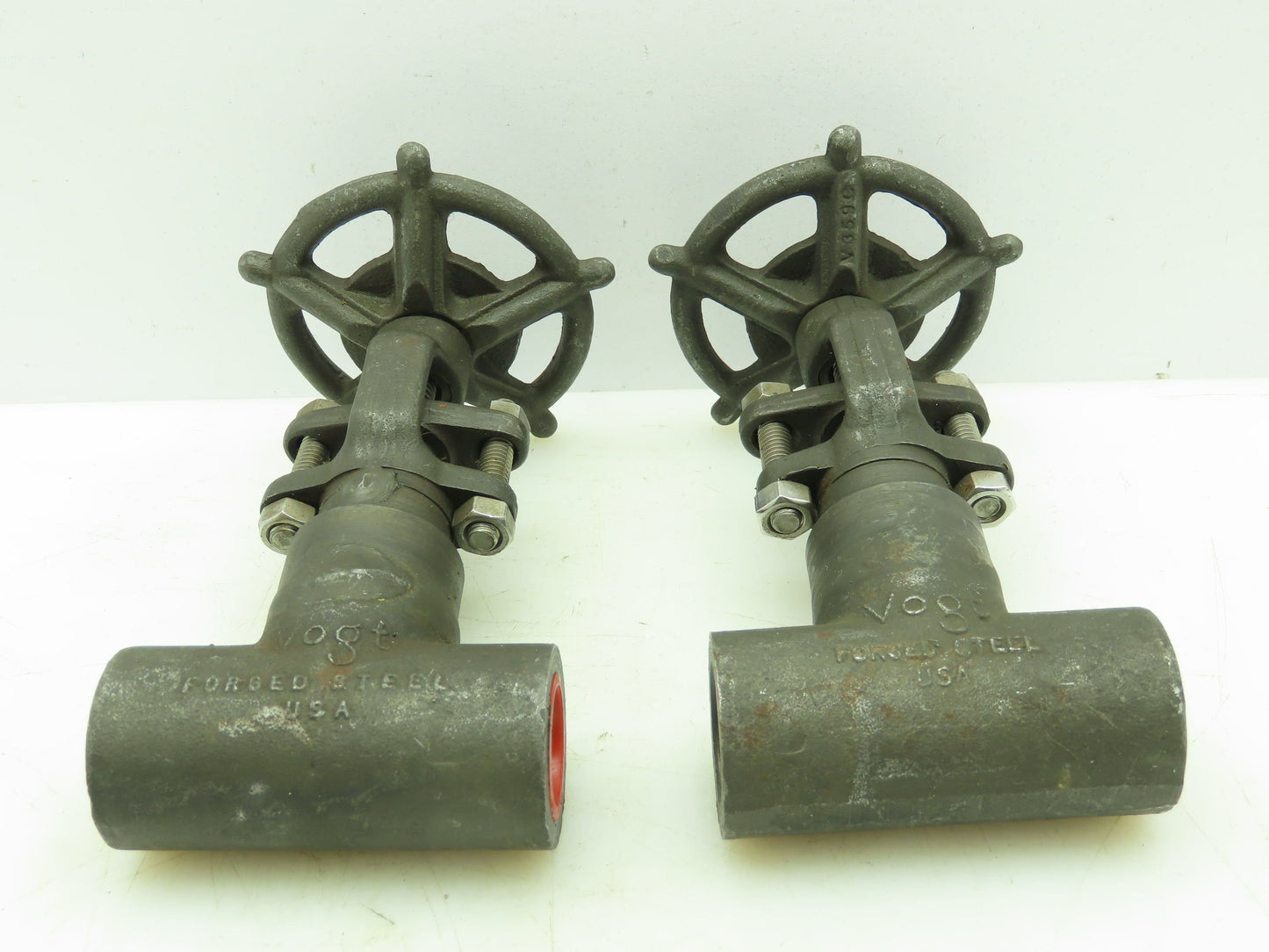 Vogt 2801 Forged Steel Gate Valve 3/4" FNPT 800# 1975PSI  Lot of 2