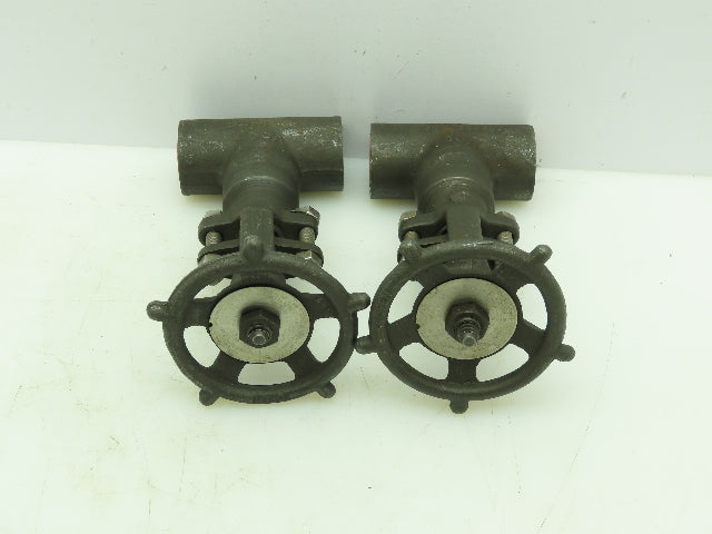 Vogt 2801 Forged Steel Gate Valve 3/4" FNPT 800# 1975PSI  Lot of 2