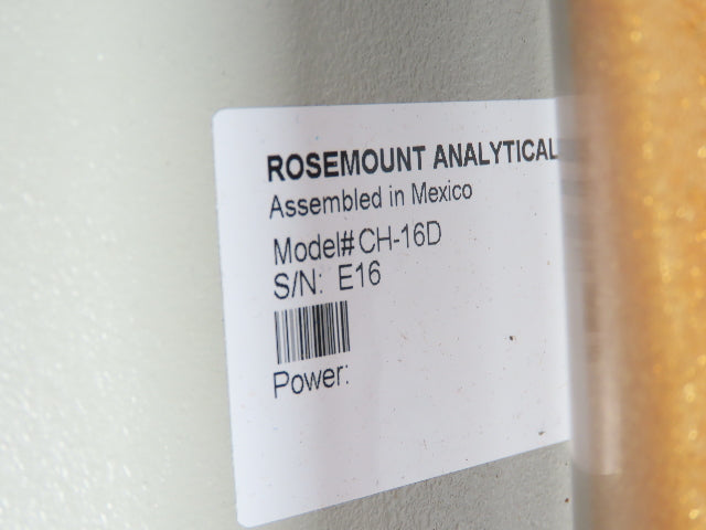 Rosemount CH-16D Larson-Lane Condensate Analyzer Temp Gauge Sealed Cartridge