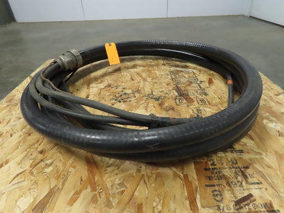 Service Wire Co XHHW-2 Type MC 250 KCMIL 3 CDRS 4 AWG GND 600V LSZH Jacket 24.5'