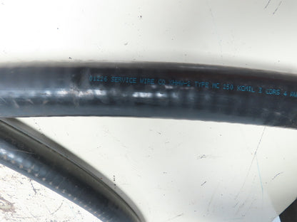 Service Wire Co  XHHW-2 Type MC 250 KCMIL 3 CDRS 4 AWG GND 600V LSZH Jacket 9.5'