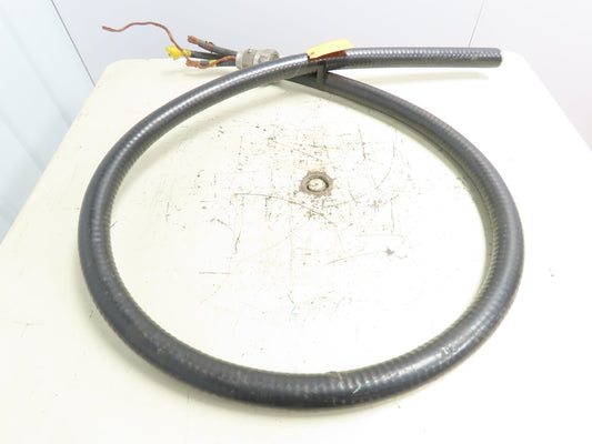Service Wire Co  XHHW-2 Type MC 250 KCMIL 3 CDRS 4 AWG GND 600V LSZH Jacket 9.5'