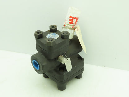 Velan Valves SPF2 High Pressure Steam Trap 1"NPT 600PSI 850°F w/Temp Control