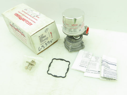 Asco SB21DK Tri Point Pressure/Temp Switch 125/250VAC & DC Pos Indicator 3/4"NPT