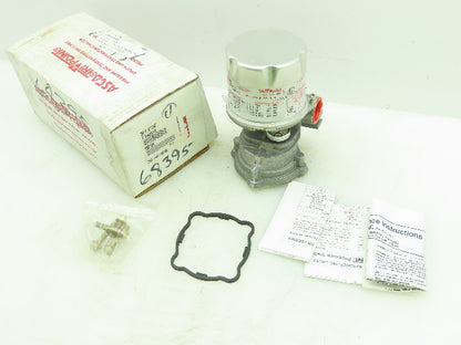 Asco SB21DK Tri Point Pressure/Temp Switch 125/250VAC & DC Pos Indicator 3/4"NPT