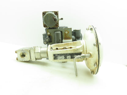 Fisher Pneumatic Diaphragm Valve 1/2" NPT 316SS Fieldvue Positioner DVC5010