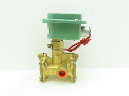 Asco Red-Hat WPFT831666M0 Pneumatic Solenoid Valve 125PSI 110/120V 1/2"NPT 3-Way