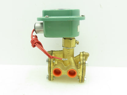 Asco Red-Hat WPFT831666M0 Pneumatic Solenoid Valve 125PSI 110/120V 1/2"NPT 3-Way