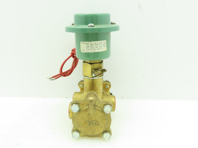 Asco Red-Hat WPFT831666M0 Pneumatic Solenoid Valve 125PSI 110/120V 1/2"NPT 3-Way