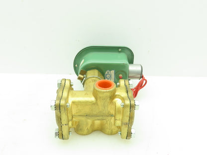 Asco Red-Hat WPFT831666M0 Pneumatic Solenoid Valve 125PSI 110/120V 1/2"NPT 3-Way
