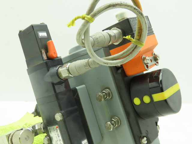 Morin MRA-004U-K-D000 Pneumatic Actuator 1" Butterfly Solenoid Valve Assembly