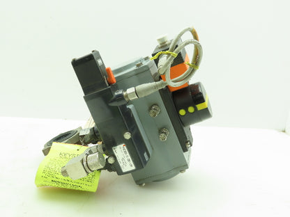 Morin MRA-004U-K-D000 Pneumatic Actuator 1" Butterfly Solenoid Valve Assembly