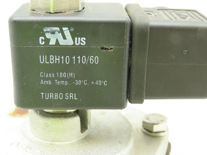 Turbo SQP 75-IN Diaphragm Pulse Jet Valve 3" Port 110V Solenoid Coil
