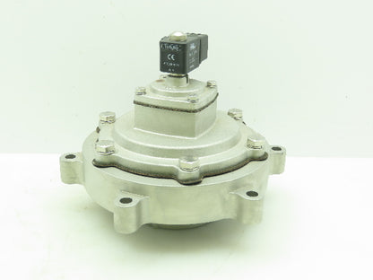Turbo SQP 75-IN Diaphragm Pulse Jet Valve 3" Port 110V Solenoid Coil